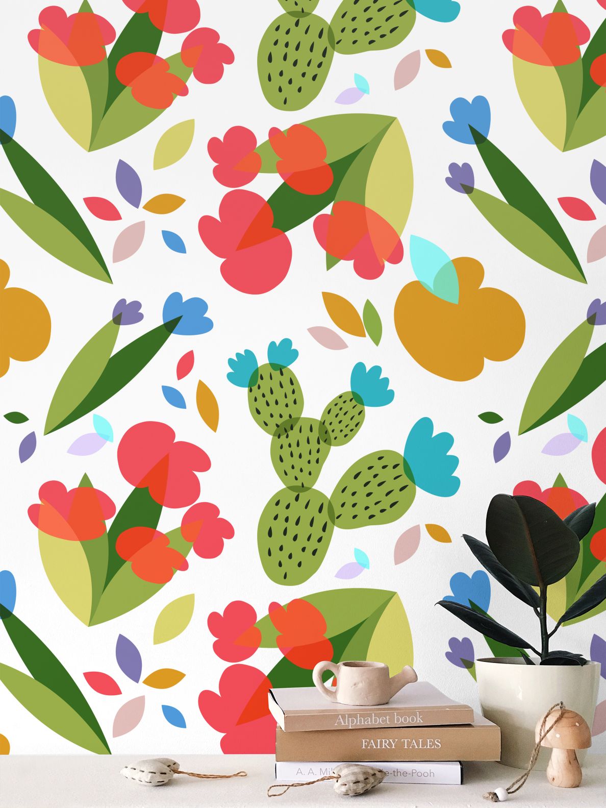 Papel de Pared con Patrón Repetitivo