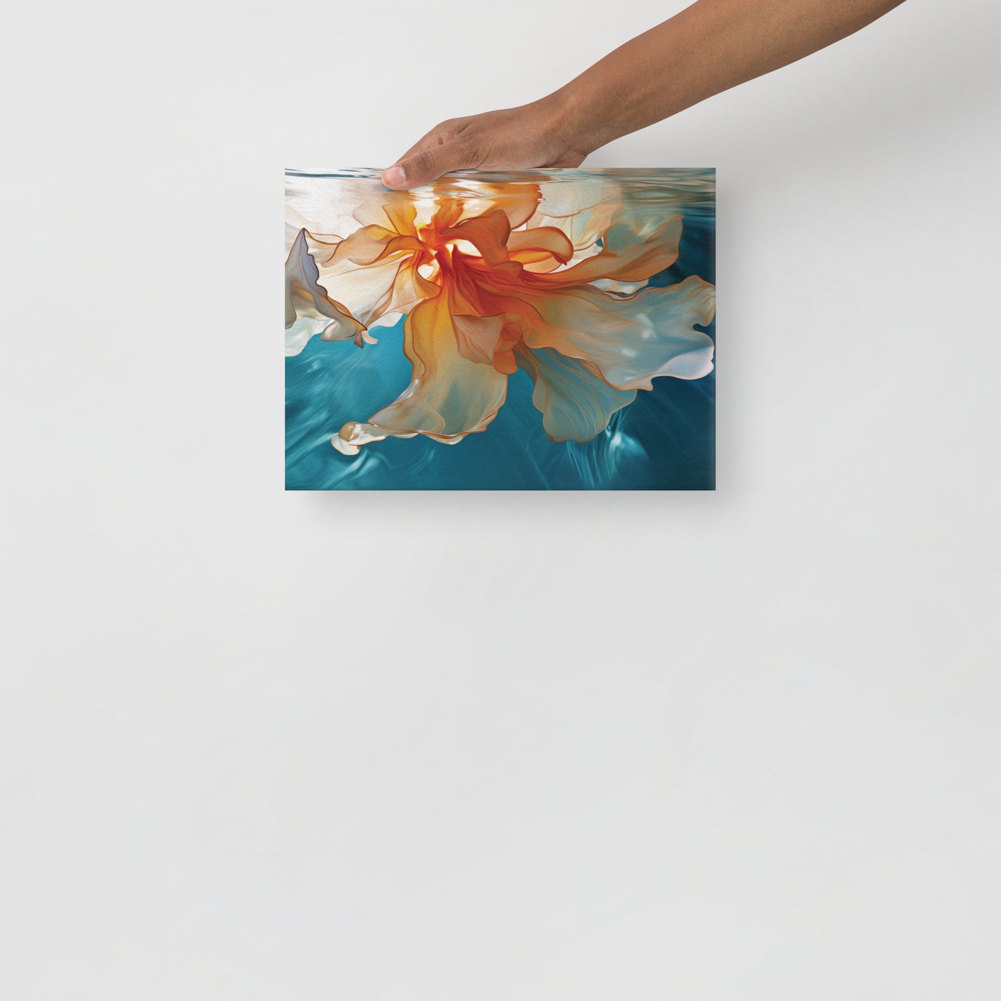 Lienzo fino en flor navegante