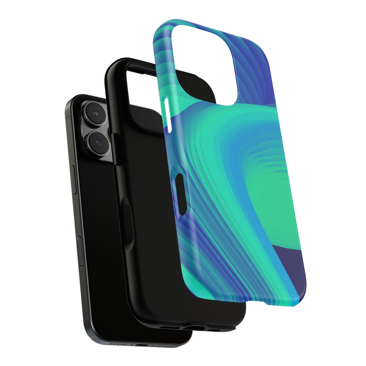 Phone Case — Movimientos en Turquesa