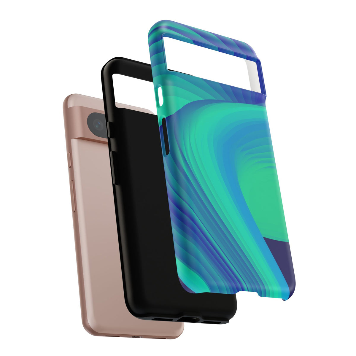 Phone Case — Movimientos en Turquesa