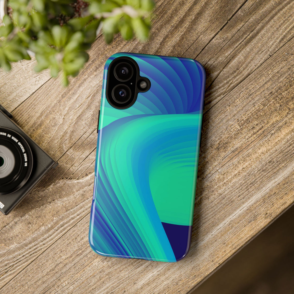 Phone Case — Movimientos en Turquesa