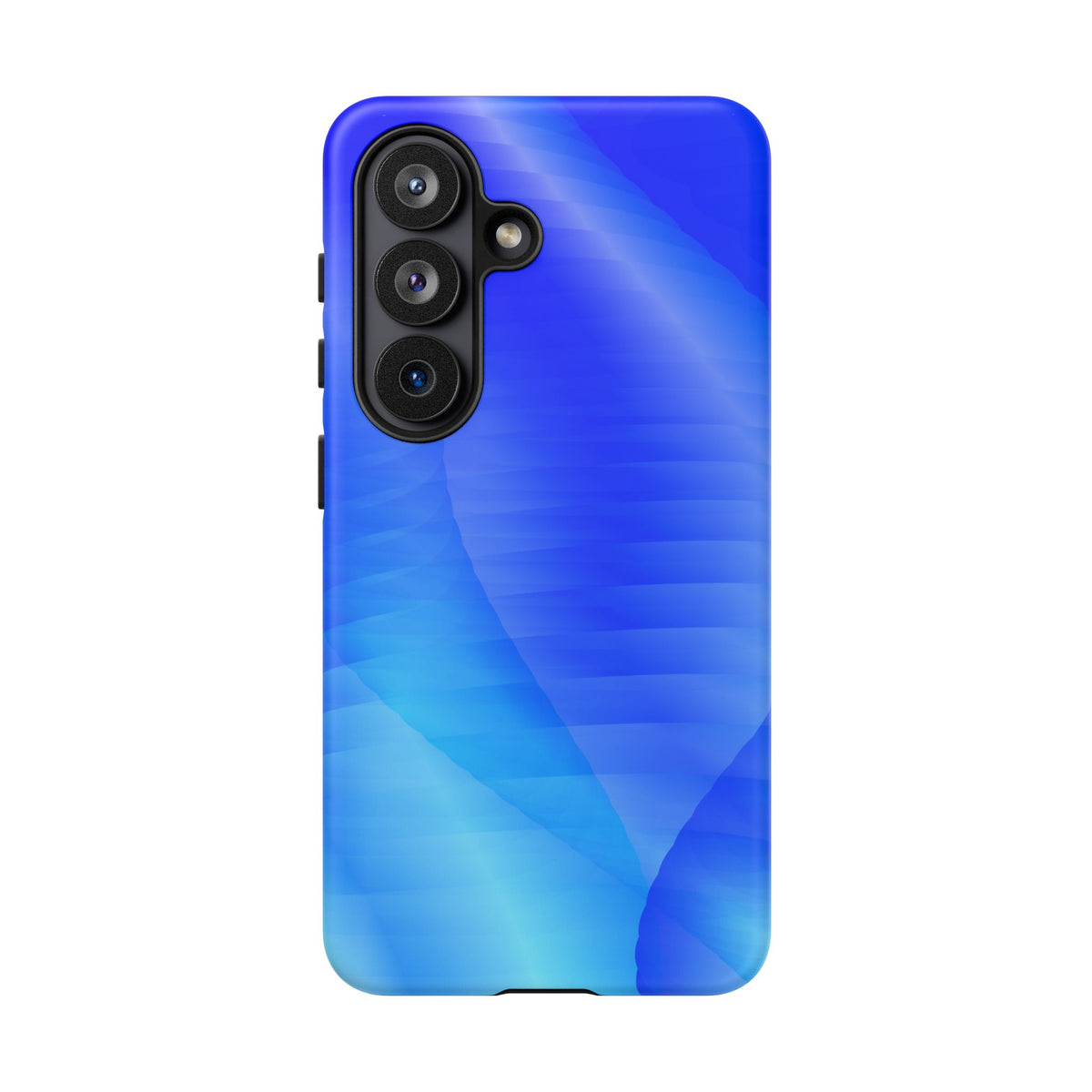 Phone Case — Blue Abstract Wave Tough Phone Case