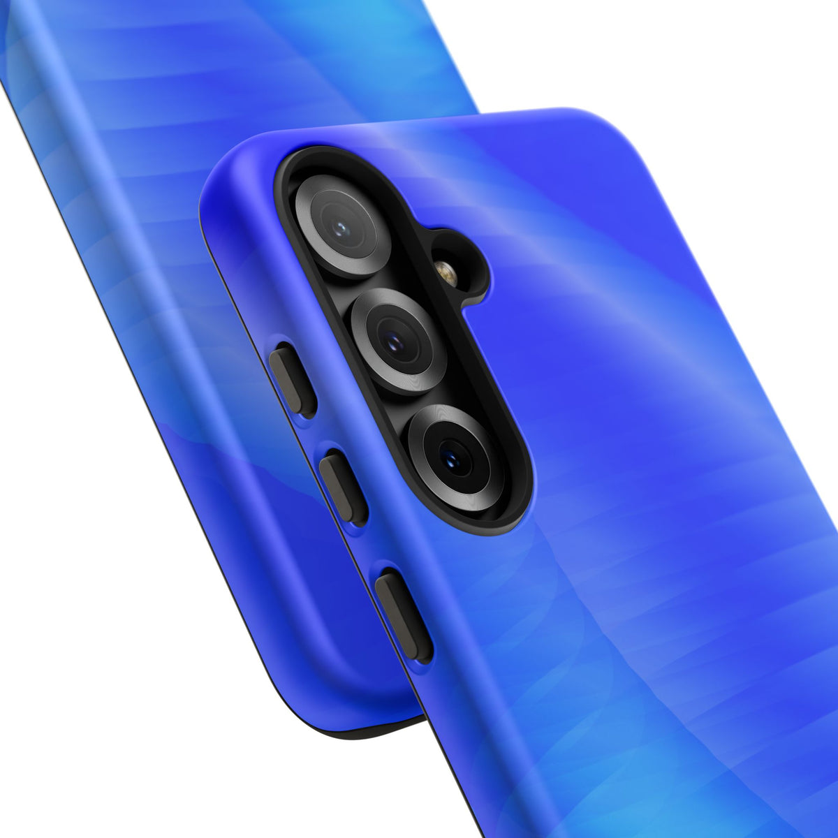 Phone Case — Blue Abstract Wave Tough Phone Case