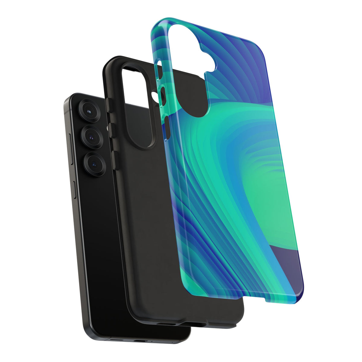 Phone Case — Movimientos en Turquesa