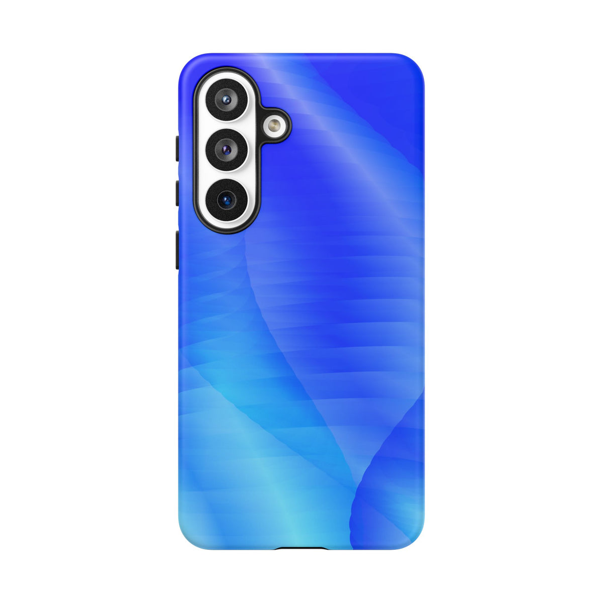 Phone Case — Blue Abstract Wave Tough Phone Case