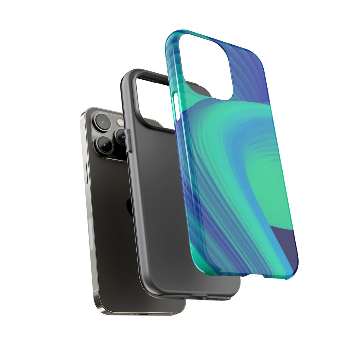 Phone Case — Movimientos en Turquesa