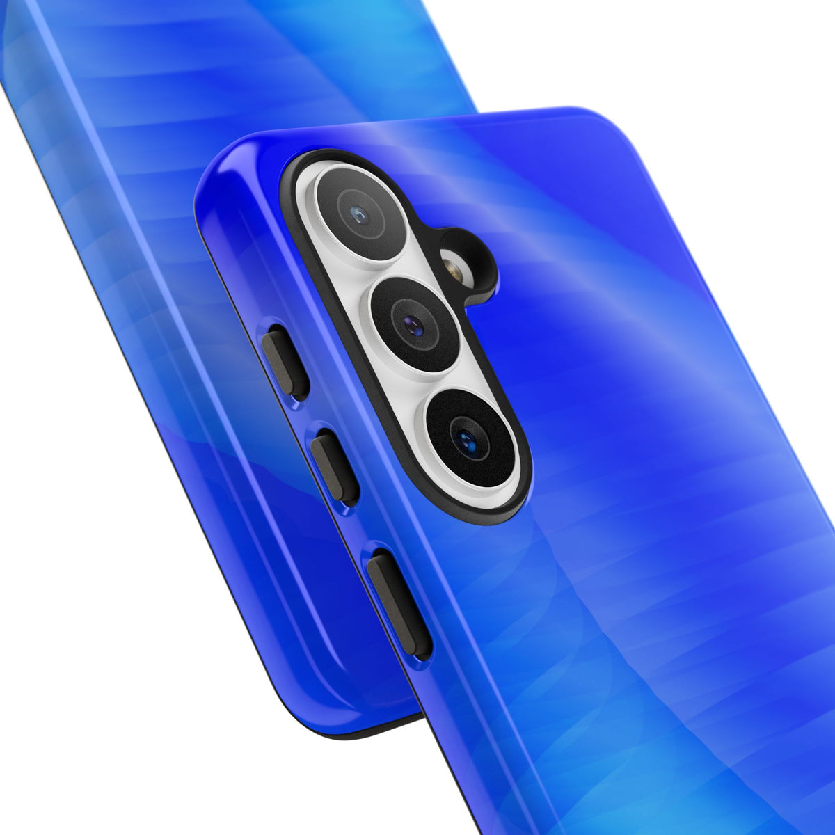 Phone Case — Blue Abstract Wave Tough Phone Case