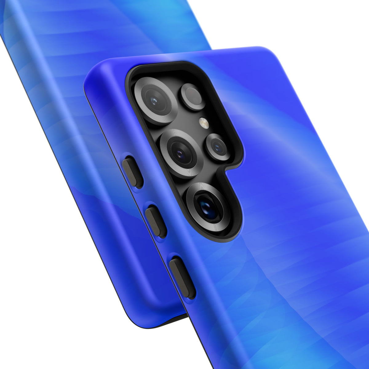 Phone Case — Blue Abstract Wave Tough Phone Case