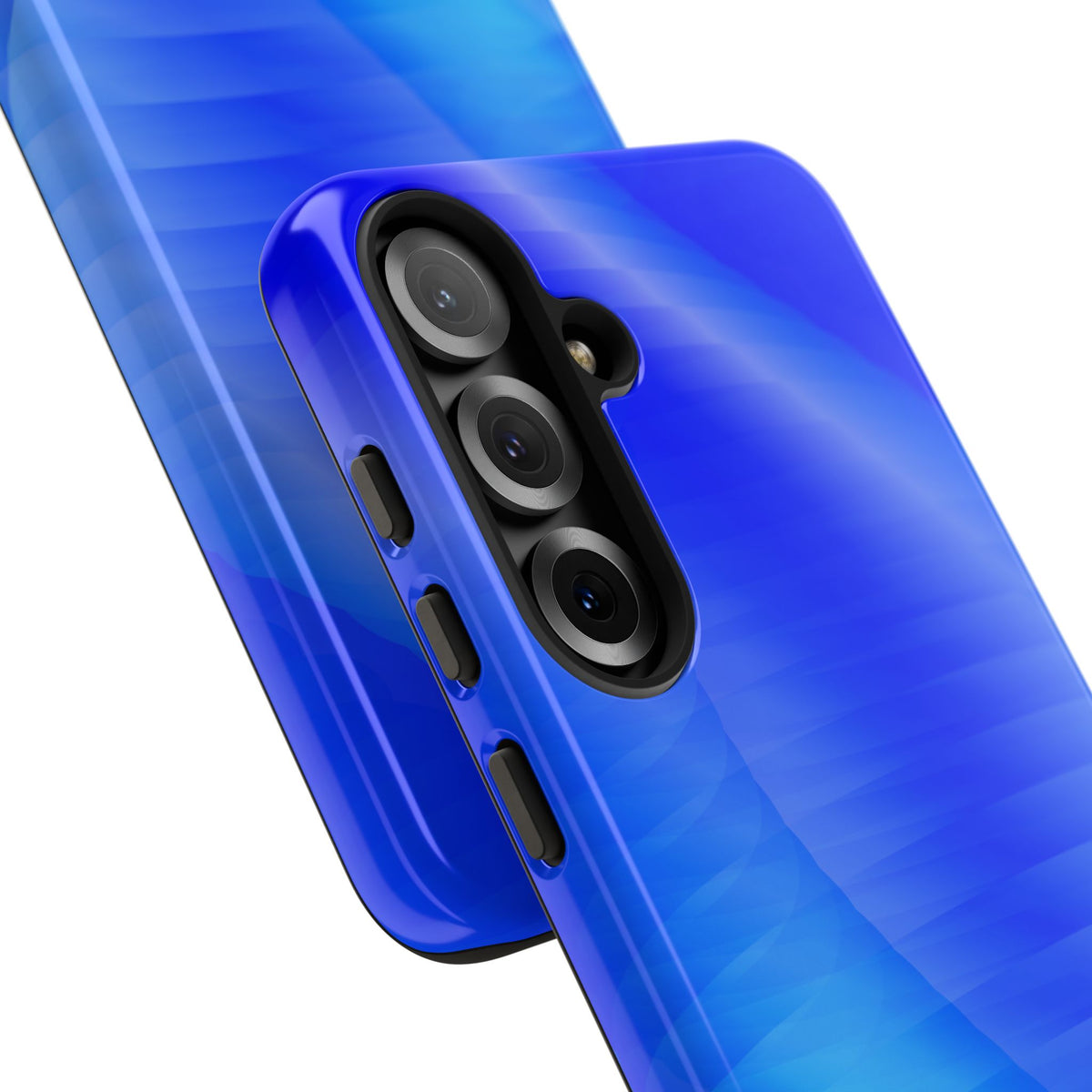 Phone Case — Blue Abstract Wave Tough Phone Case