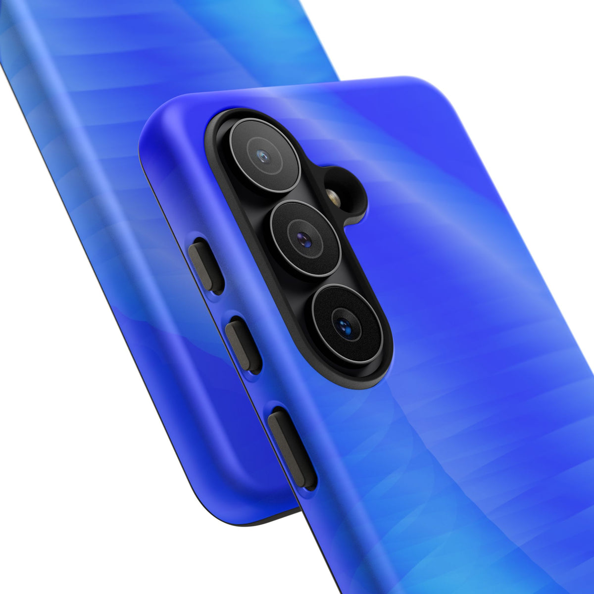Phone Case — Blue Abstract Wave Tough Phone Case