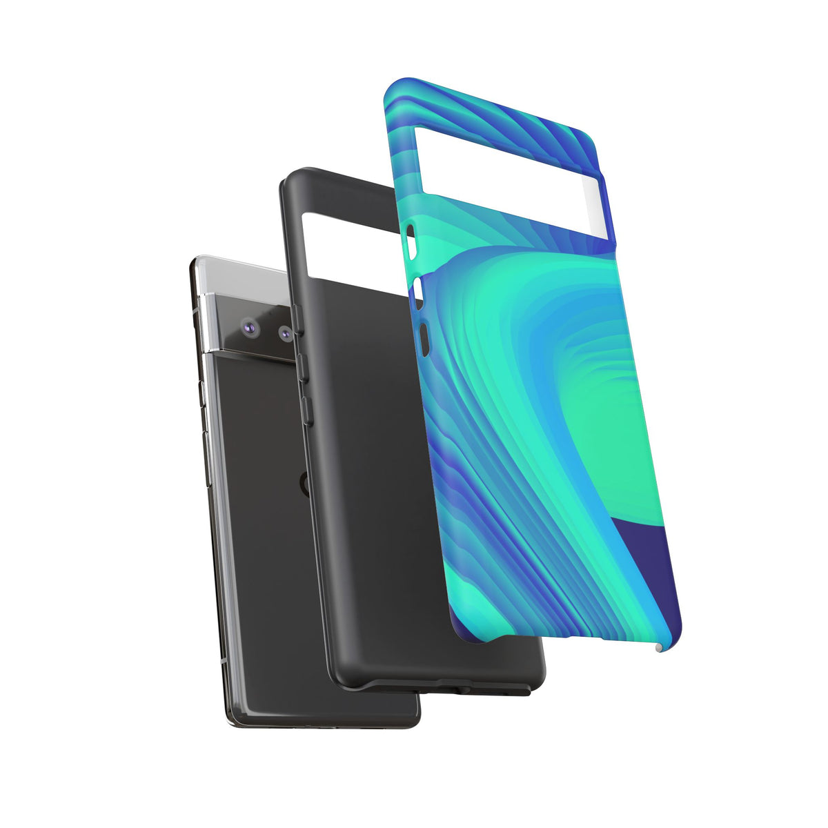 Phone Case — Movimientos en Turquesa