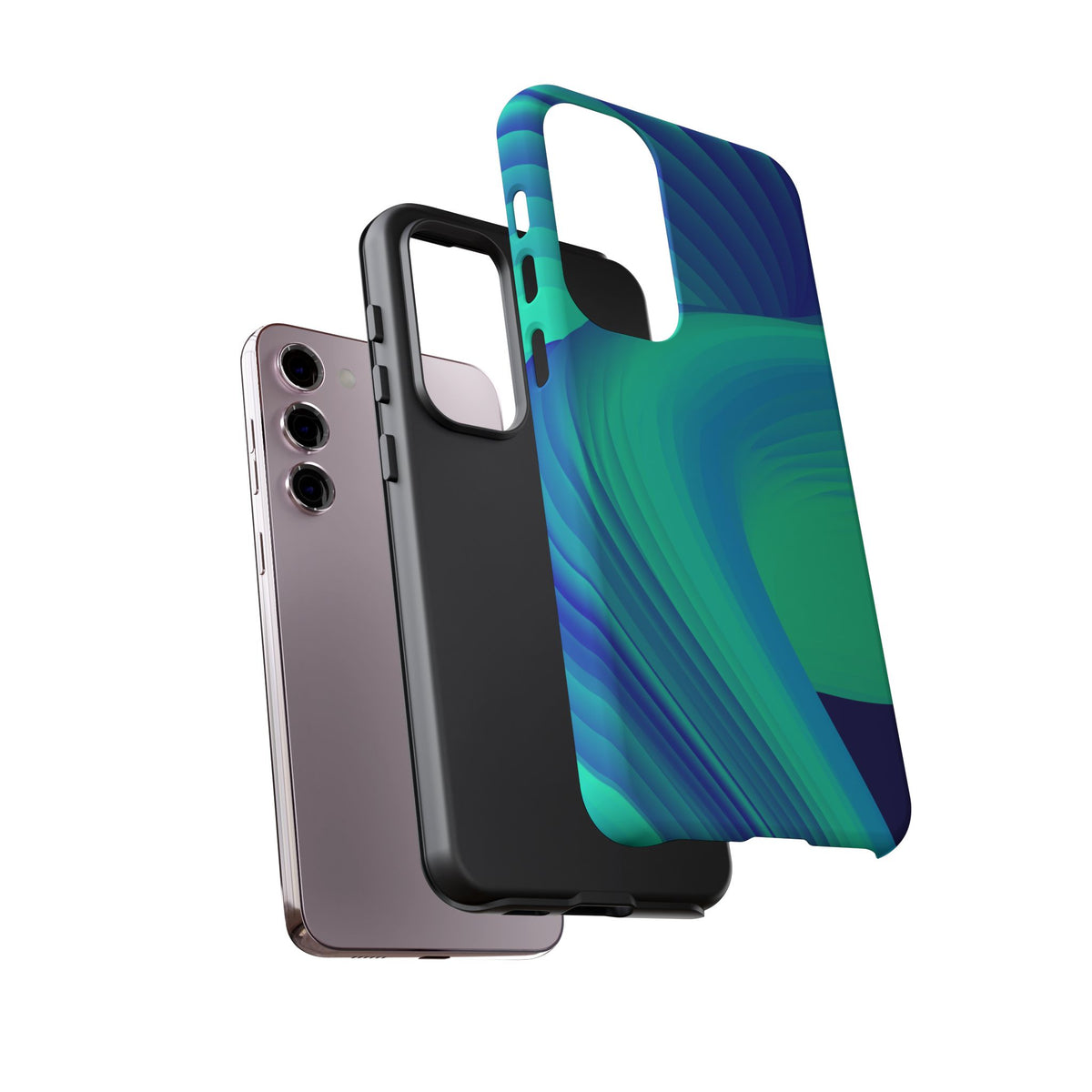 Phone Case — Movimientos en Turquesa