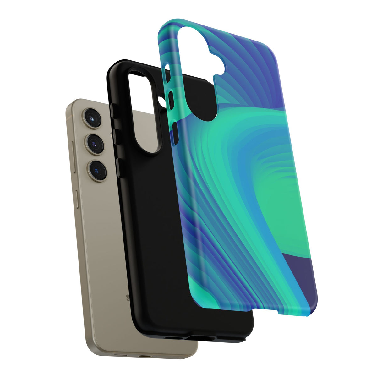 Phone Case — Movimientos en Turquesa