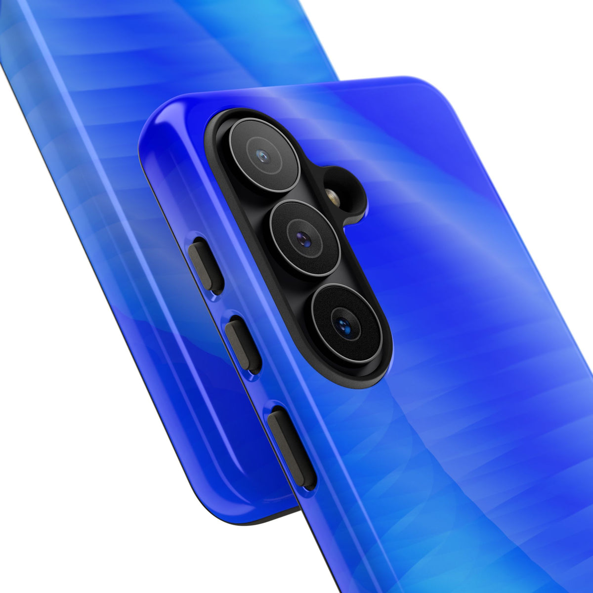 Phone Case — Blue Abstract Wave Tough Phone Case