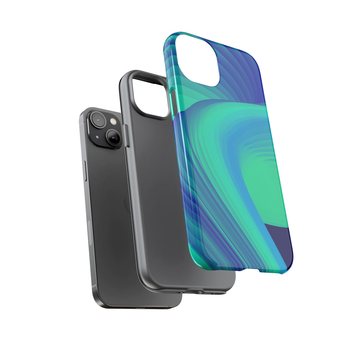 Phone Case — Movimientos en Turquesa