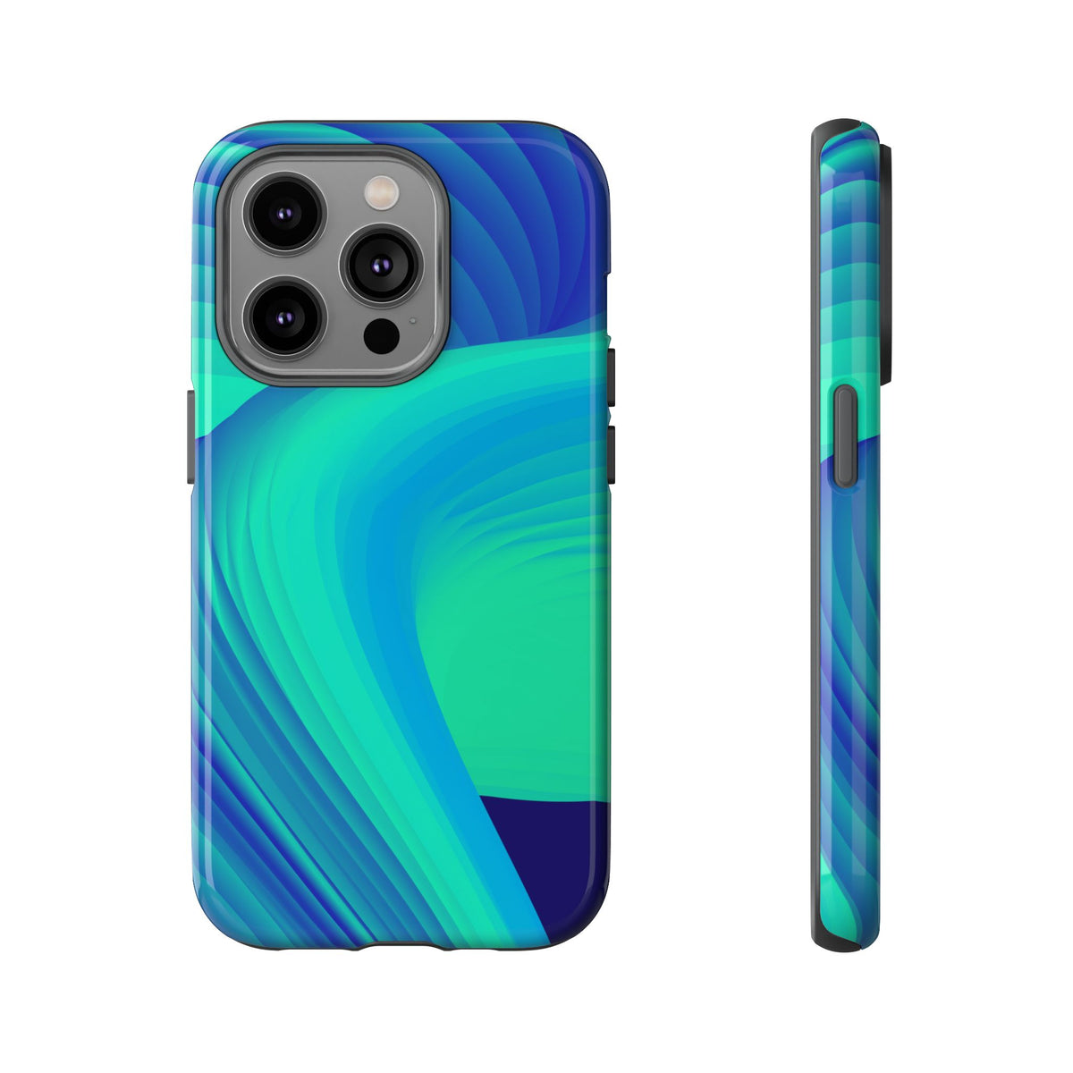 Phone Case — Movimientos en Turquesa
