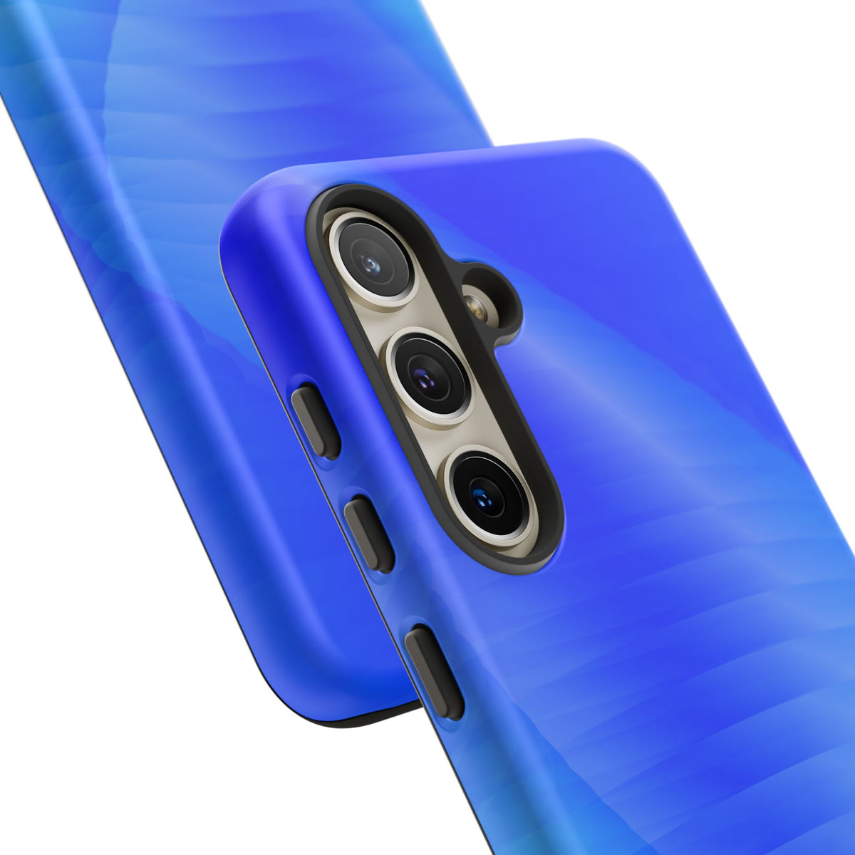 Phone Case — Blue Abstract Wave Tough Phone Case
