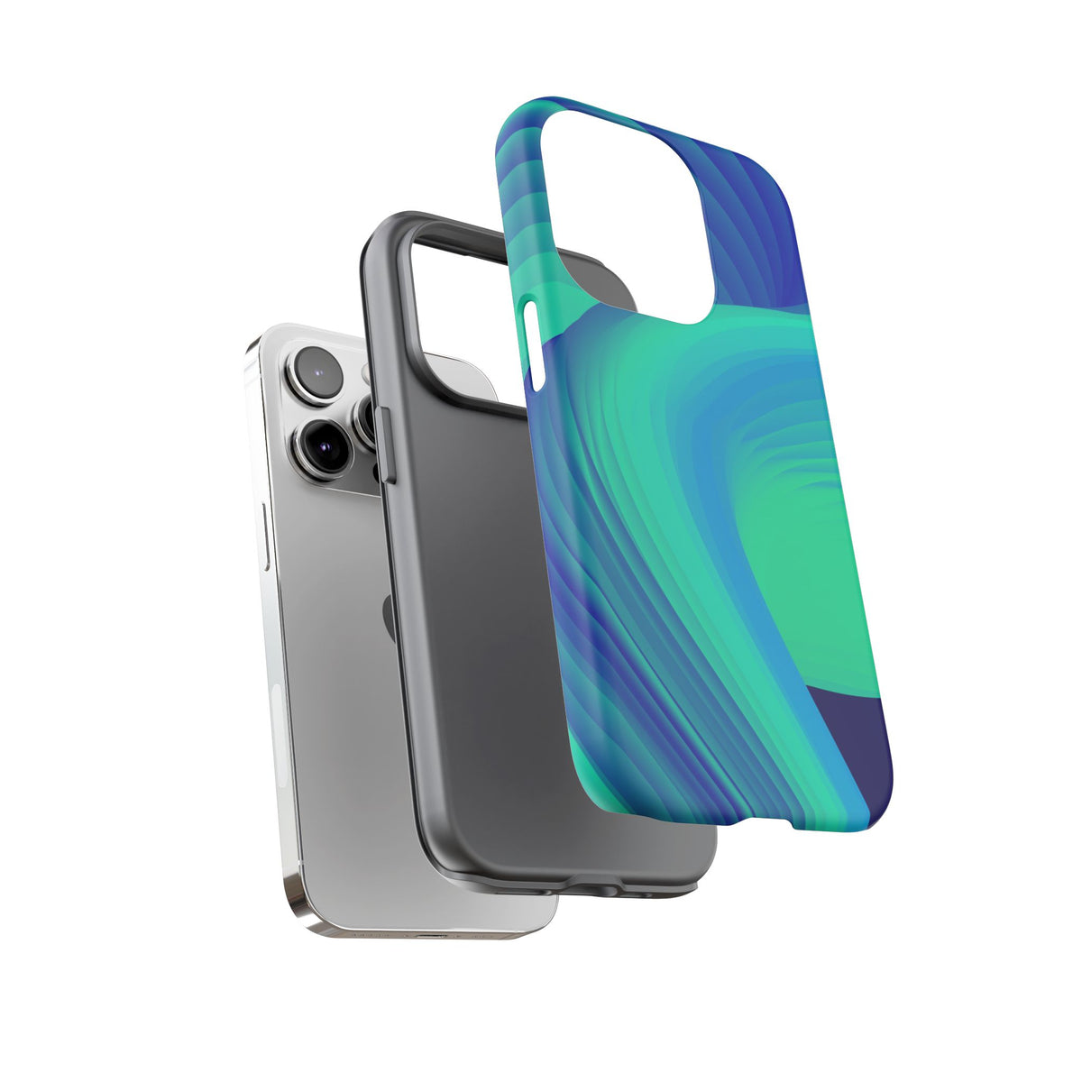 Phone Case — Movimientos en Turquesa