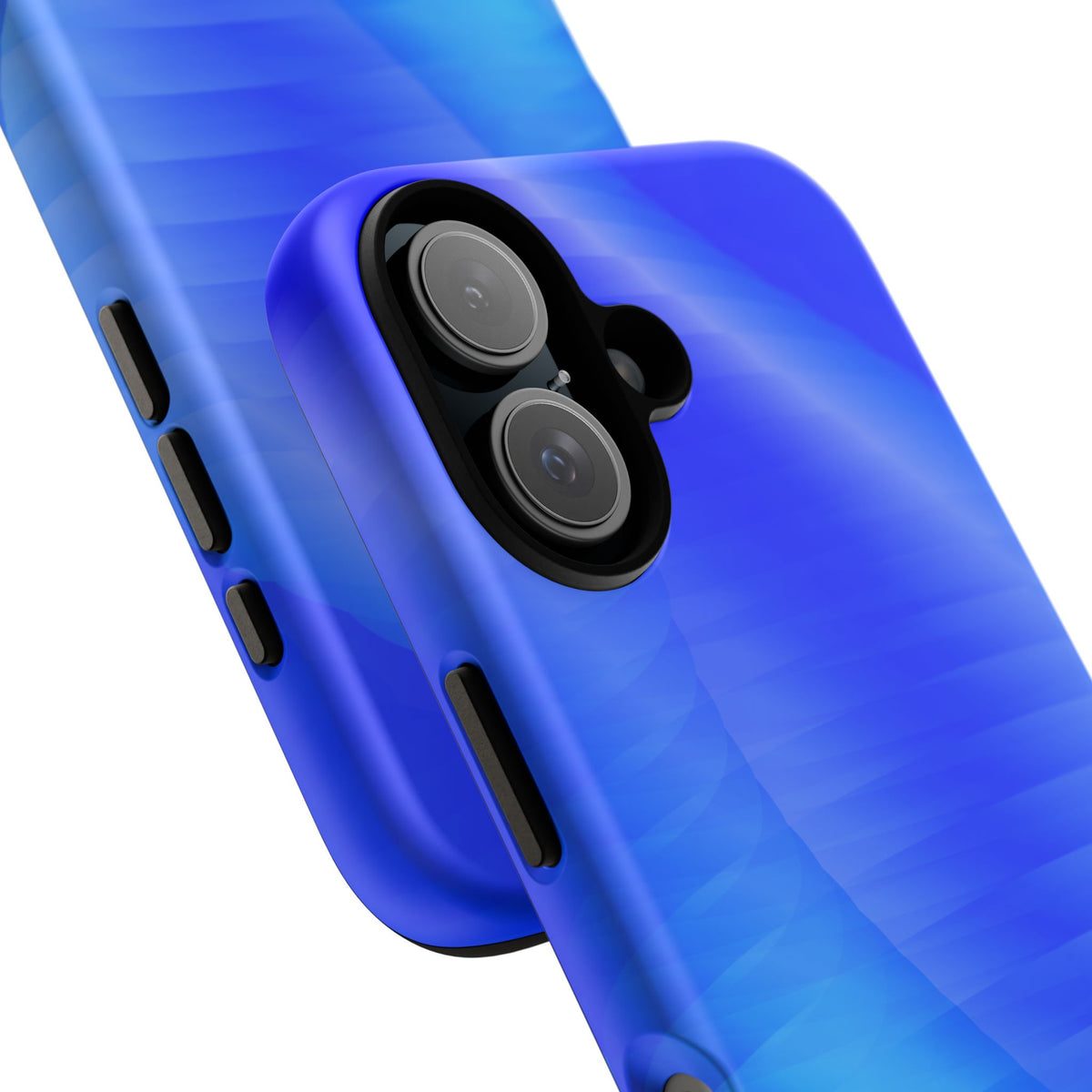 Phone Case — Blue Abstract Wave Tough Phone Case