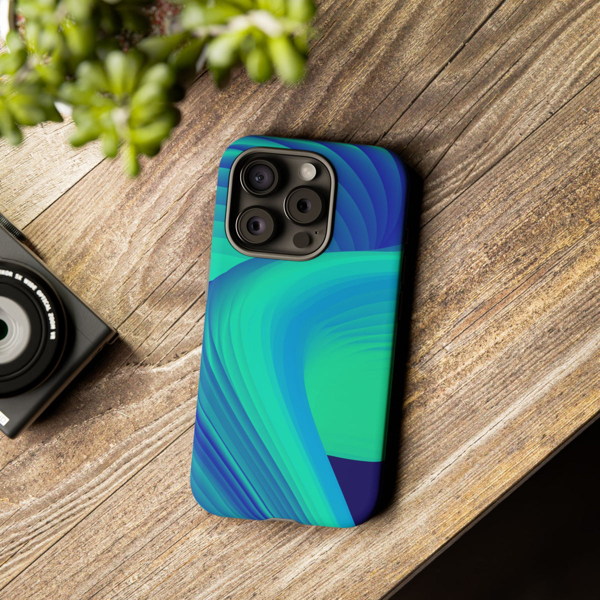 Phone Case — Movimientos en Turquesa