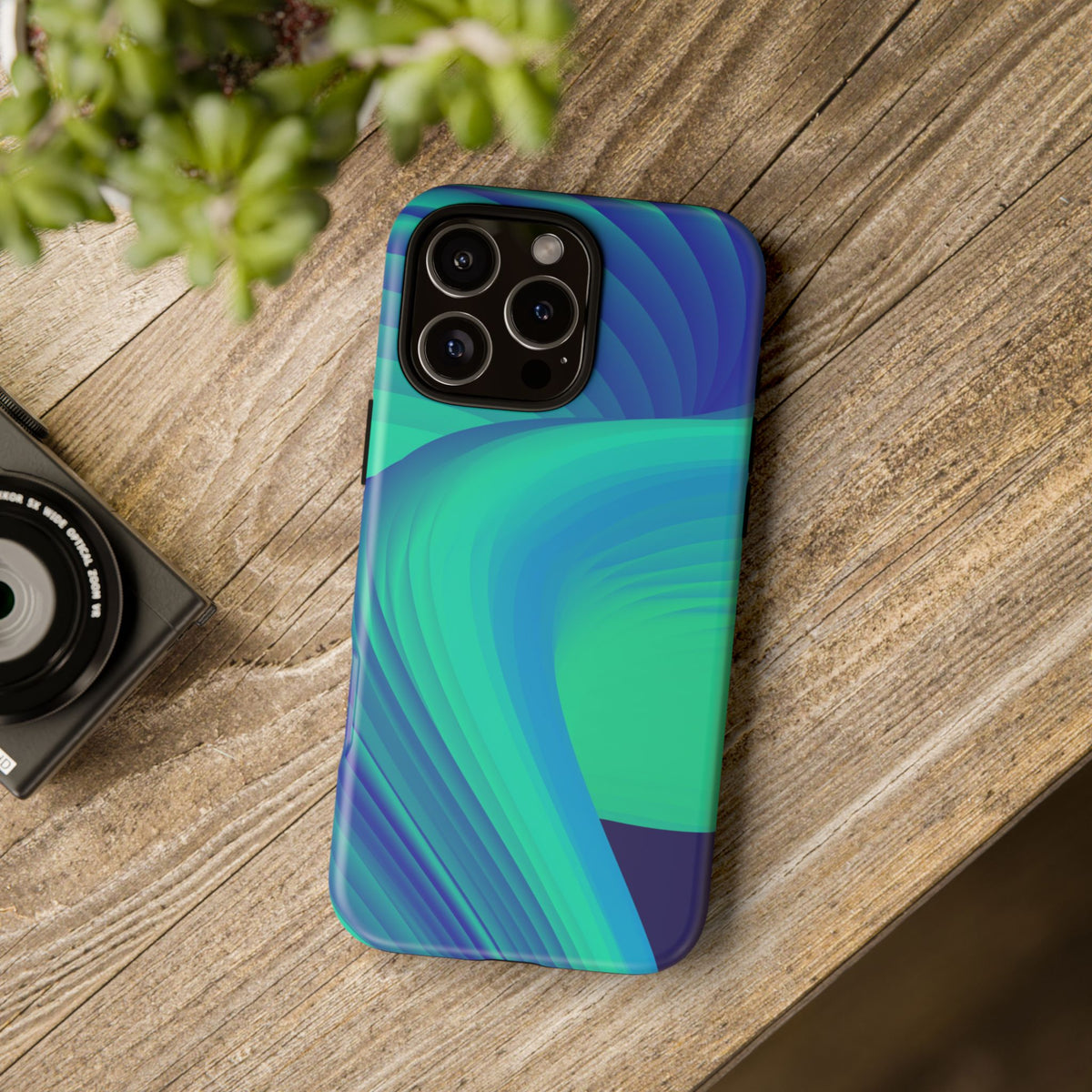 Phone Case — Movimientos en Turquesa