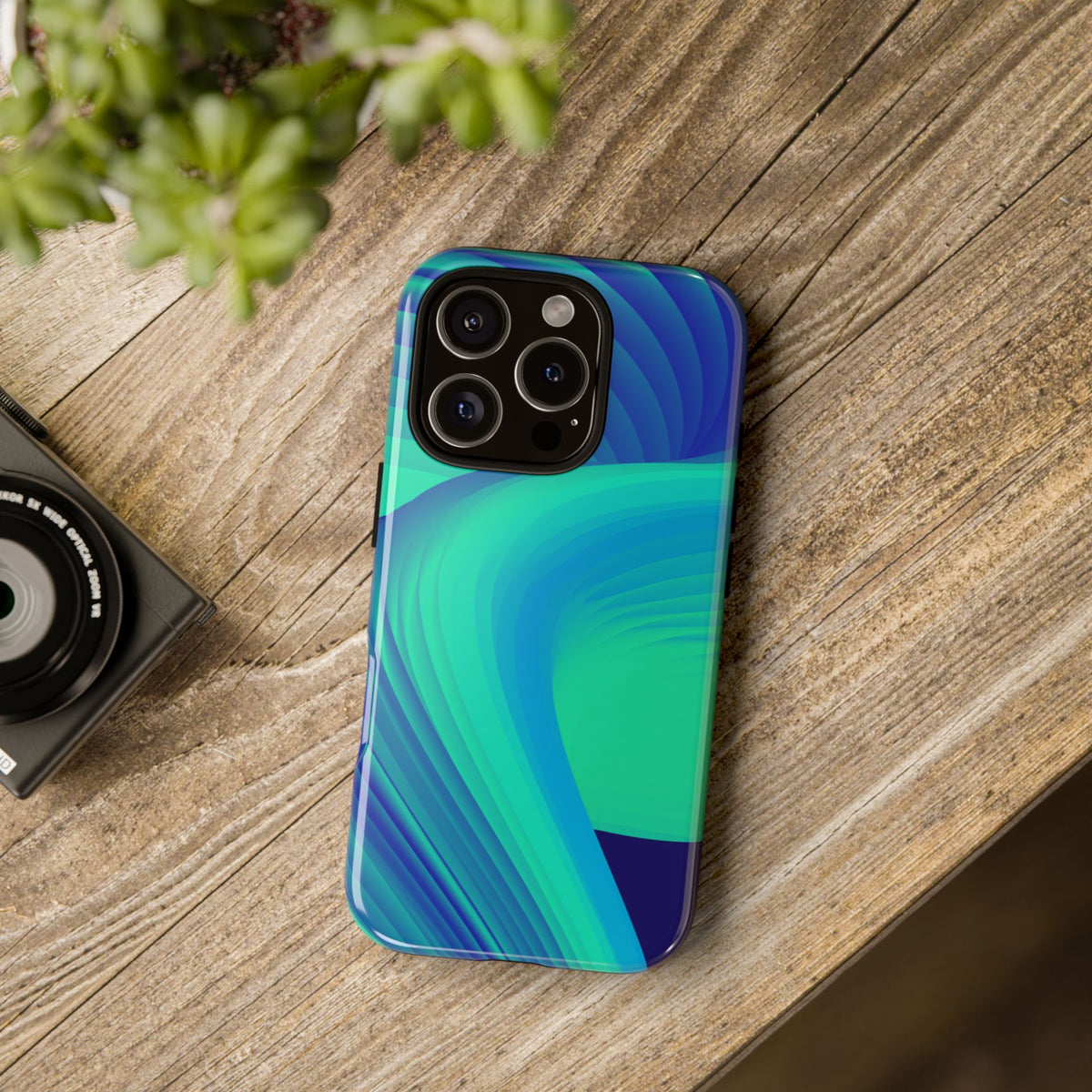 Phone Case — Movimientos en Turquesa