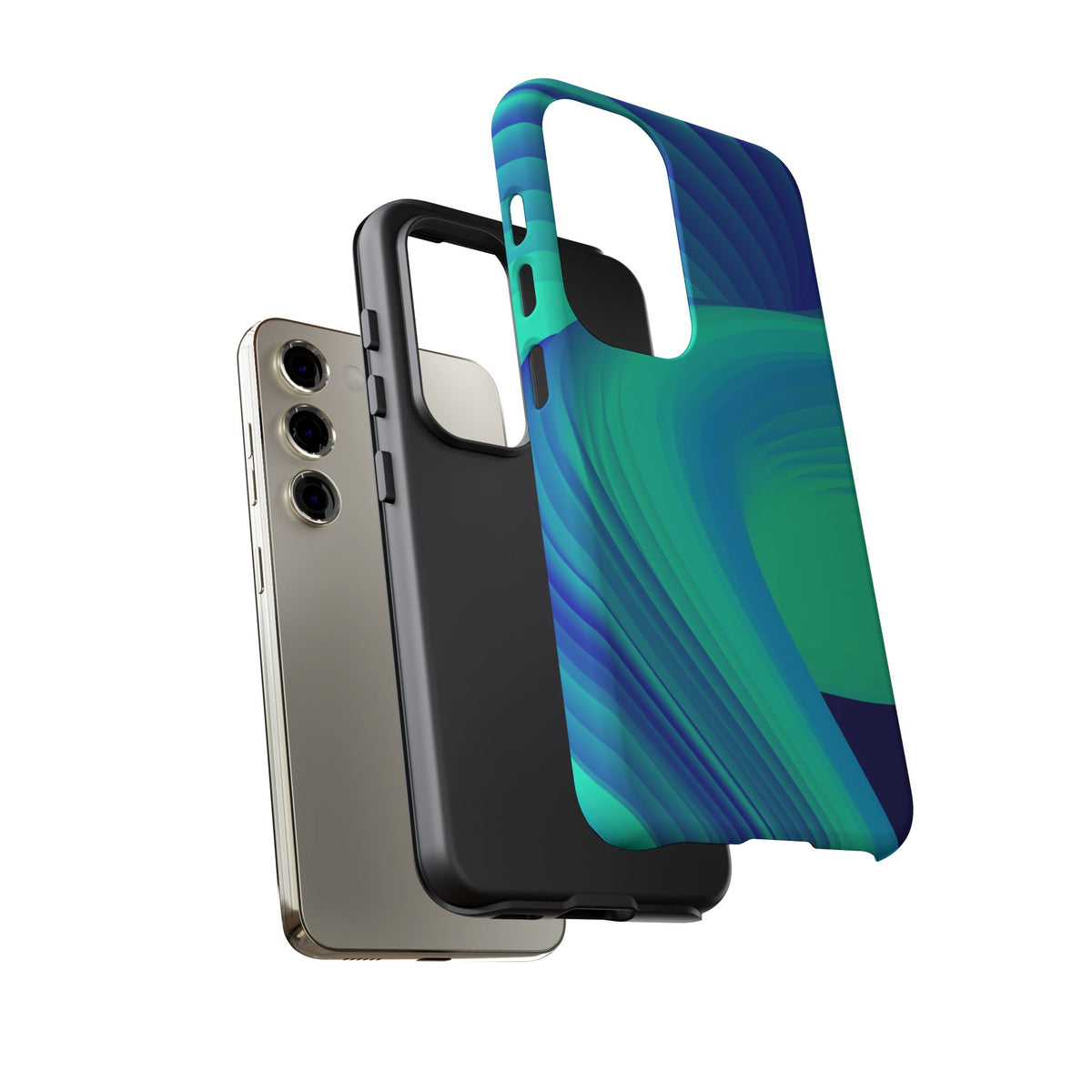 Phone Case — Movimientos en Turquesa