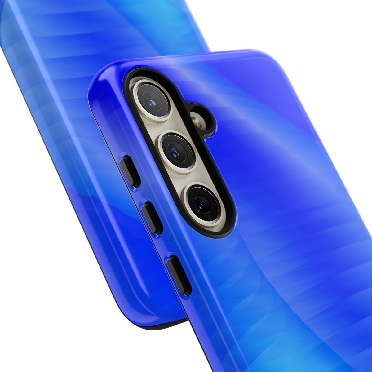 Phone Case — Blue Abstract Wave Tough Phone Case
