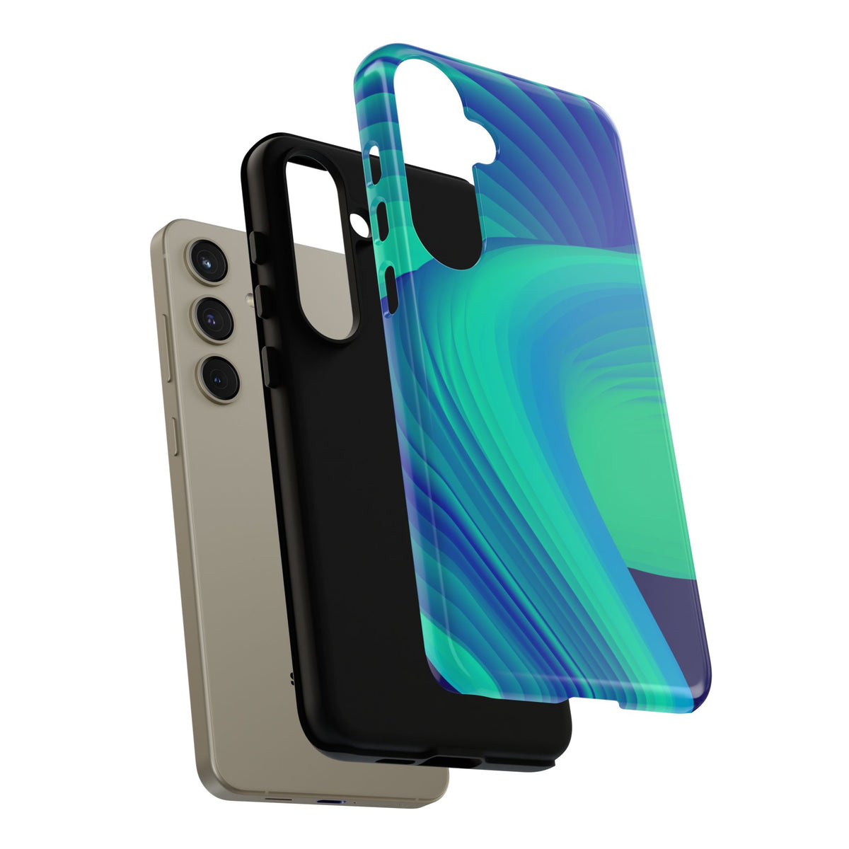 Phone Case — Movimientos en Turquesa