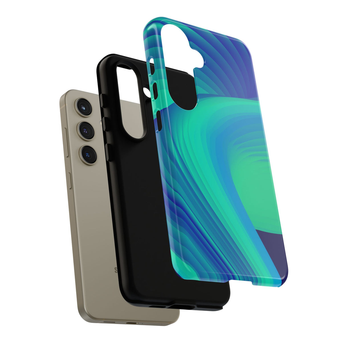 Phone Case — Movimientos en Turquesa