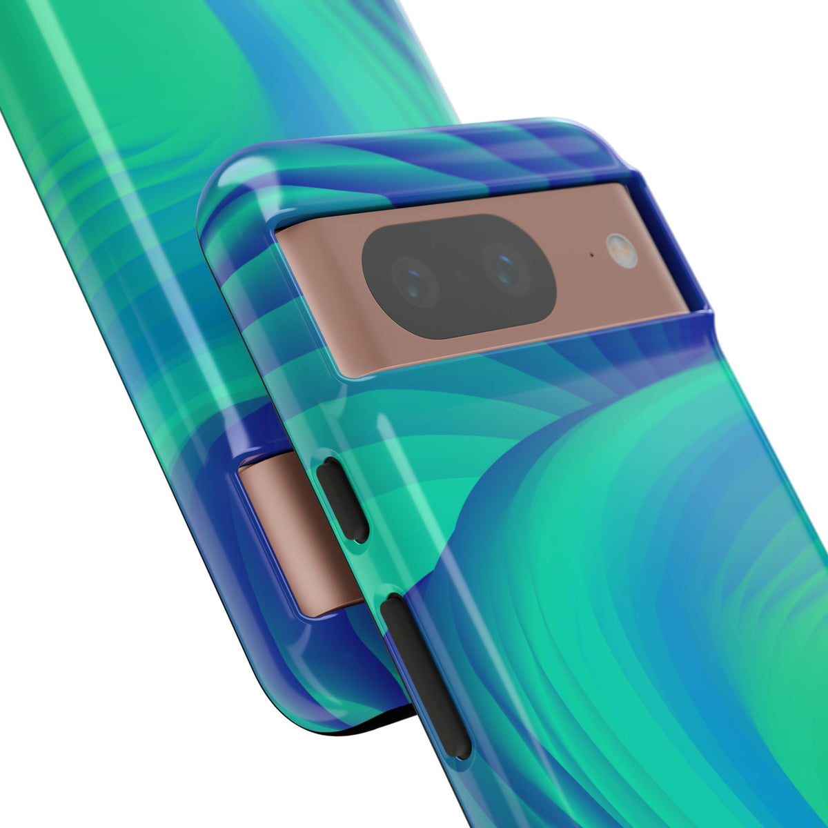 Phone Case — Movimientos en Turquesa