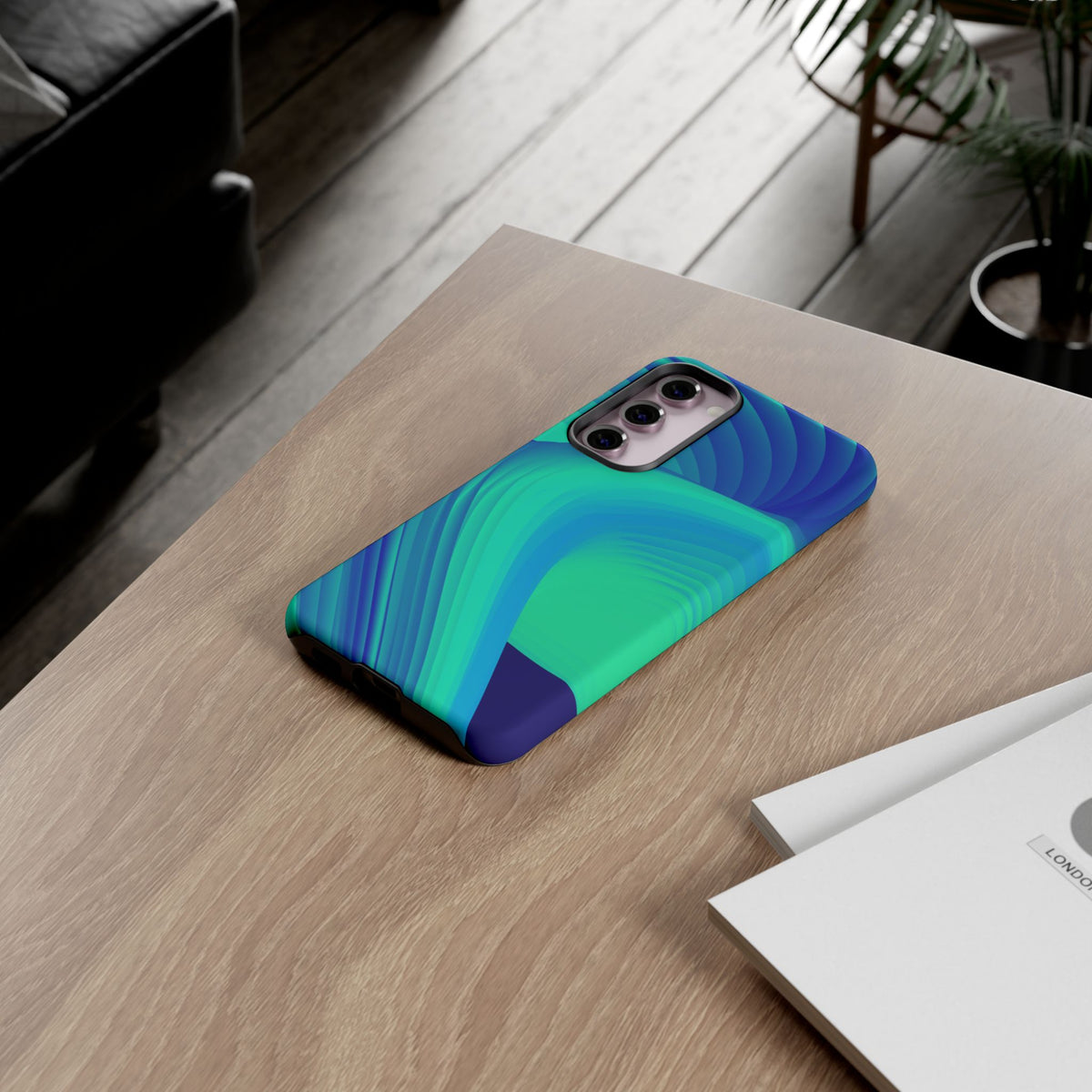 Phone Case — Movimientos en Turquesa