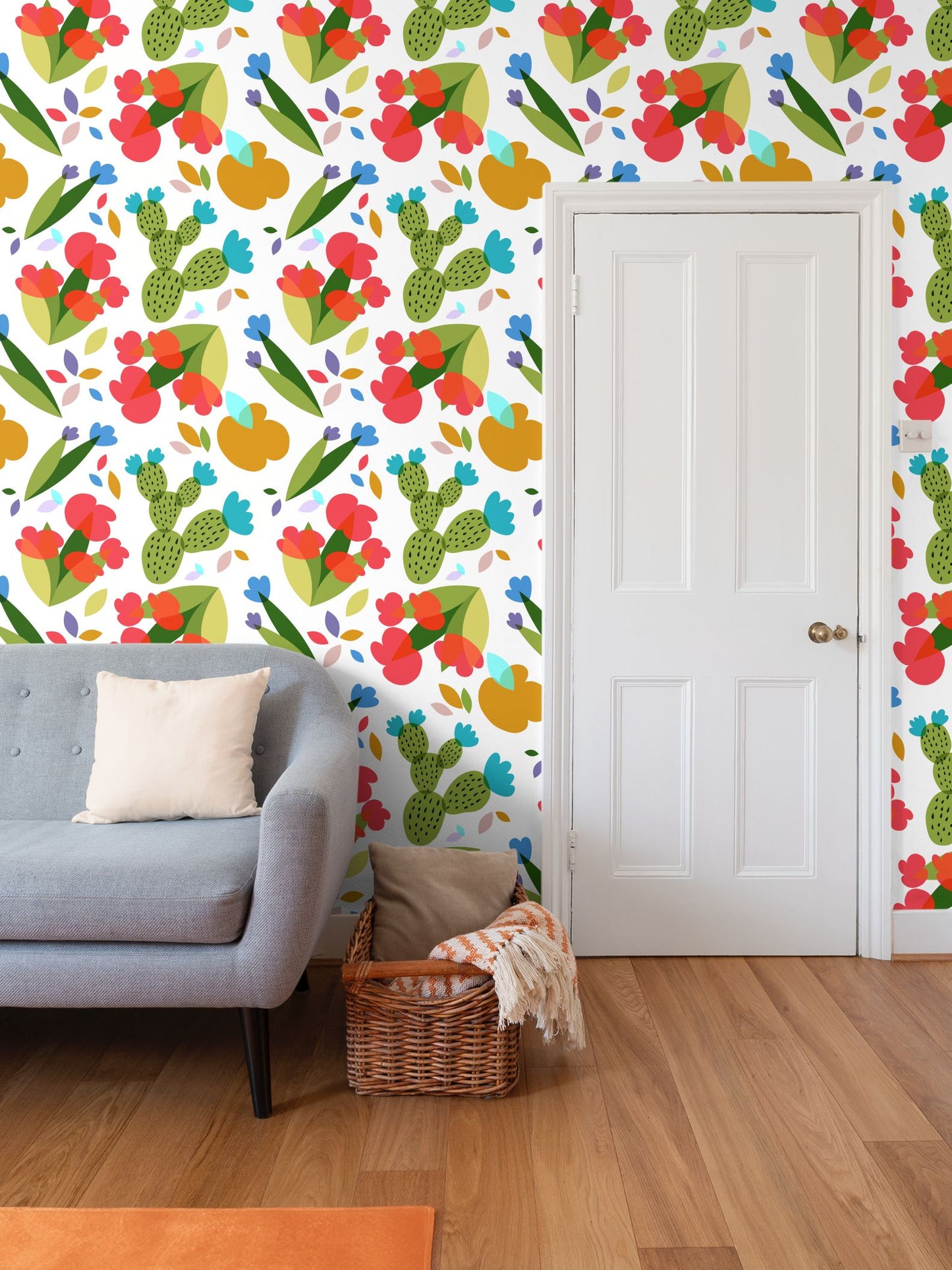 Papel de Pared con Patrón Repetitivo