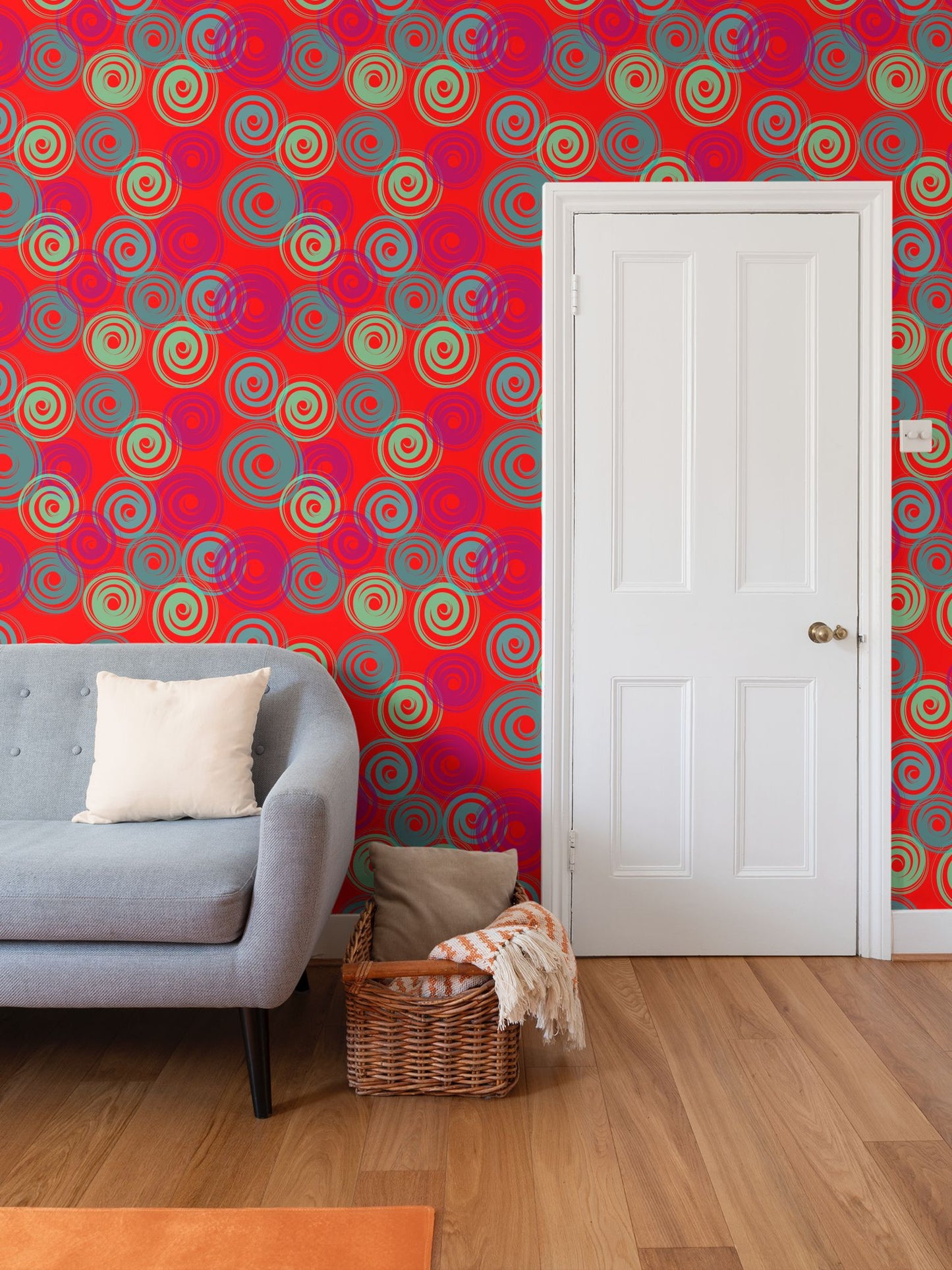 Papel de Pared con Patrón Repetitivo