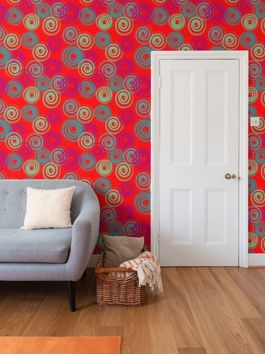 Papel de Pared con Patrón Repetitivo