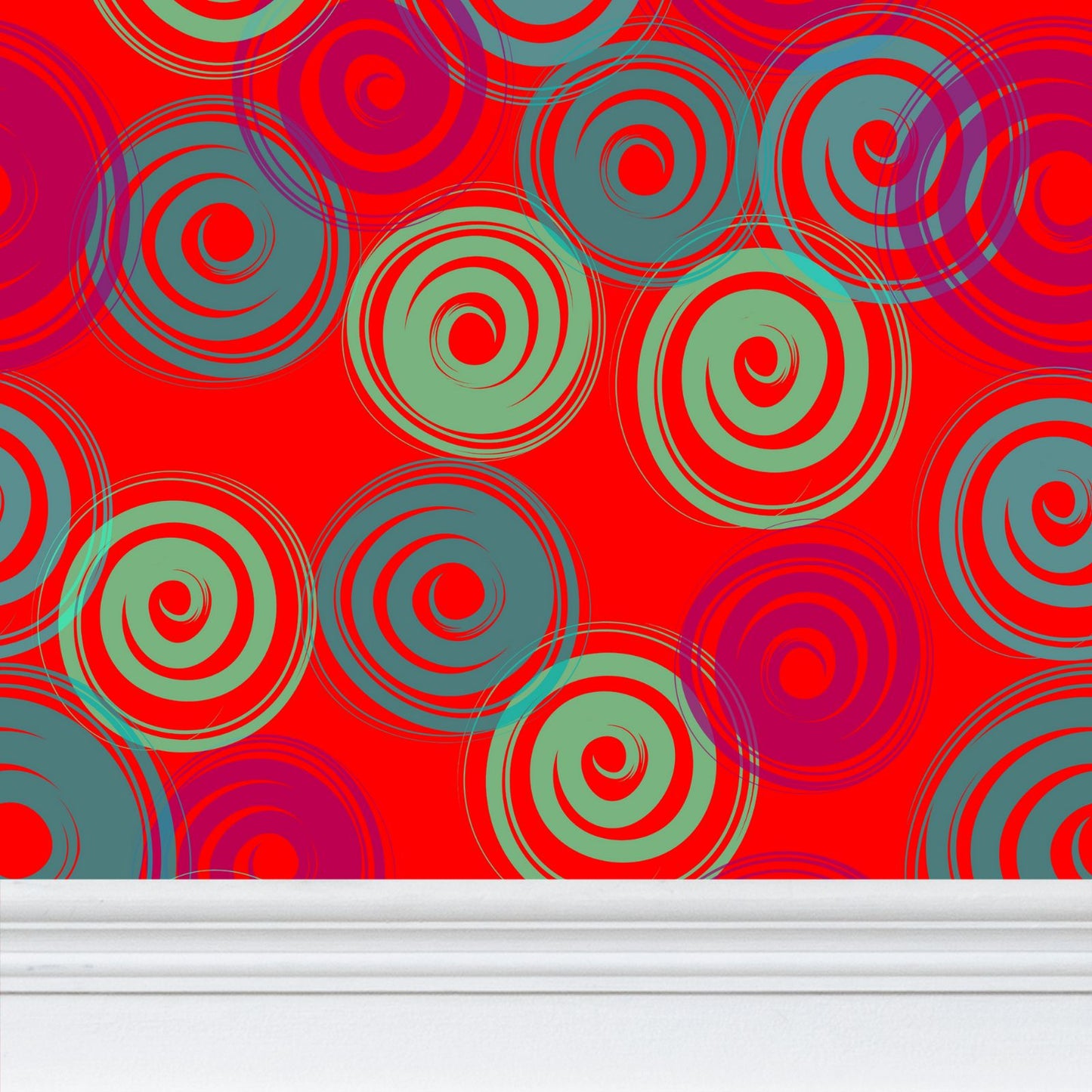 Papel de Pared con Patrón Repetitivo