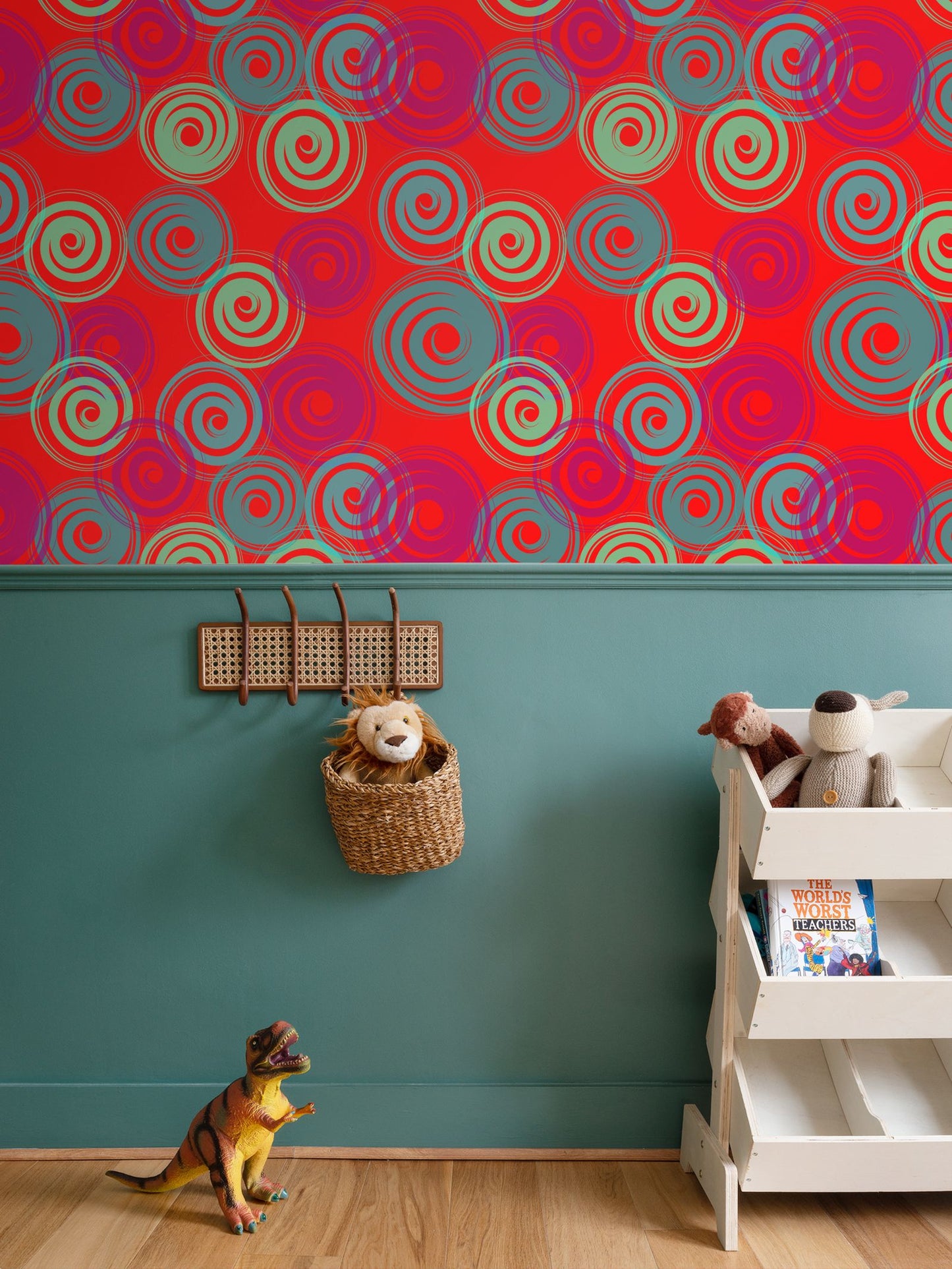 Papel de Pared con Patrón Repetitivo
