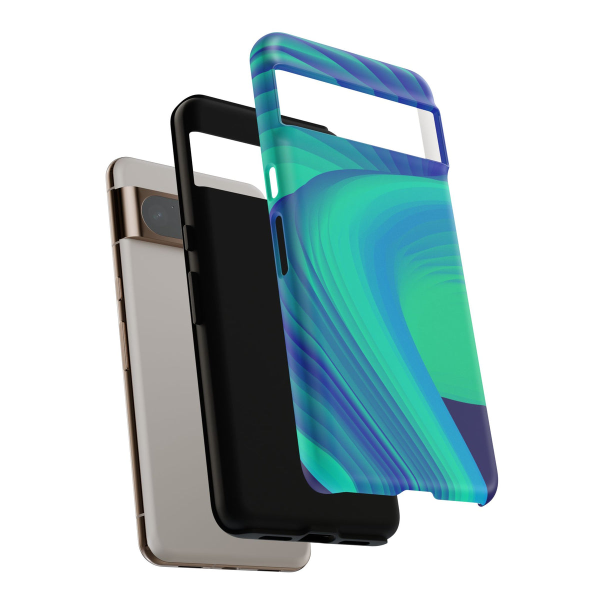 Phone Case — Movimientos en Turquesa