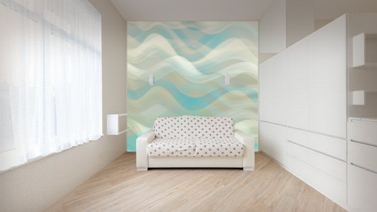 More than Waves in light greens