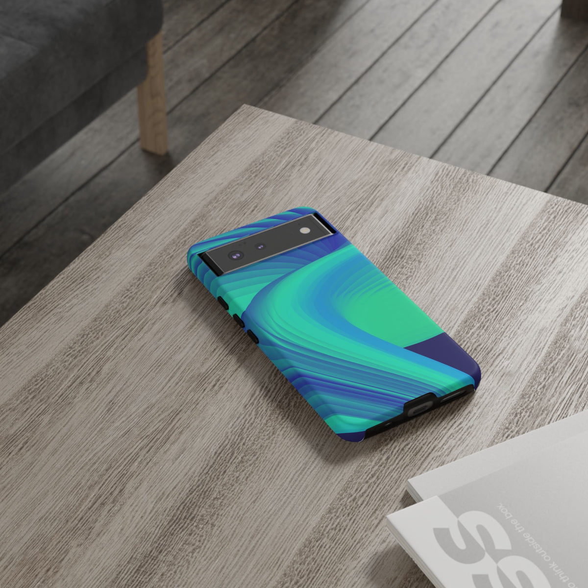 Phone Case — Movimientos en Turquesa