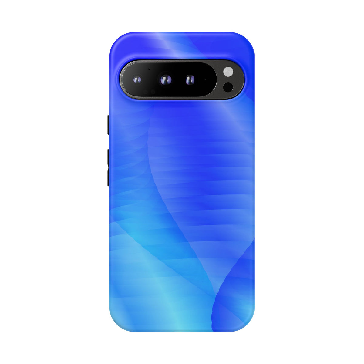 Phone Case — Blue Abstract Wave Tough Phone Case