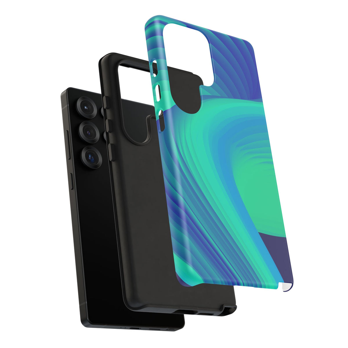 Phone Case — Movimientos en Turquesa