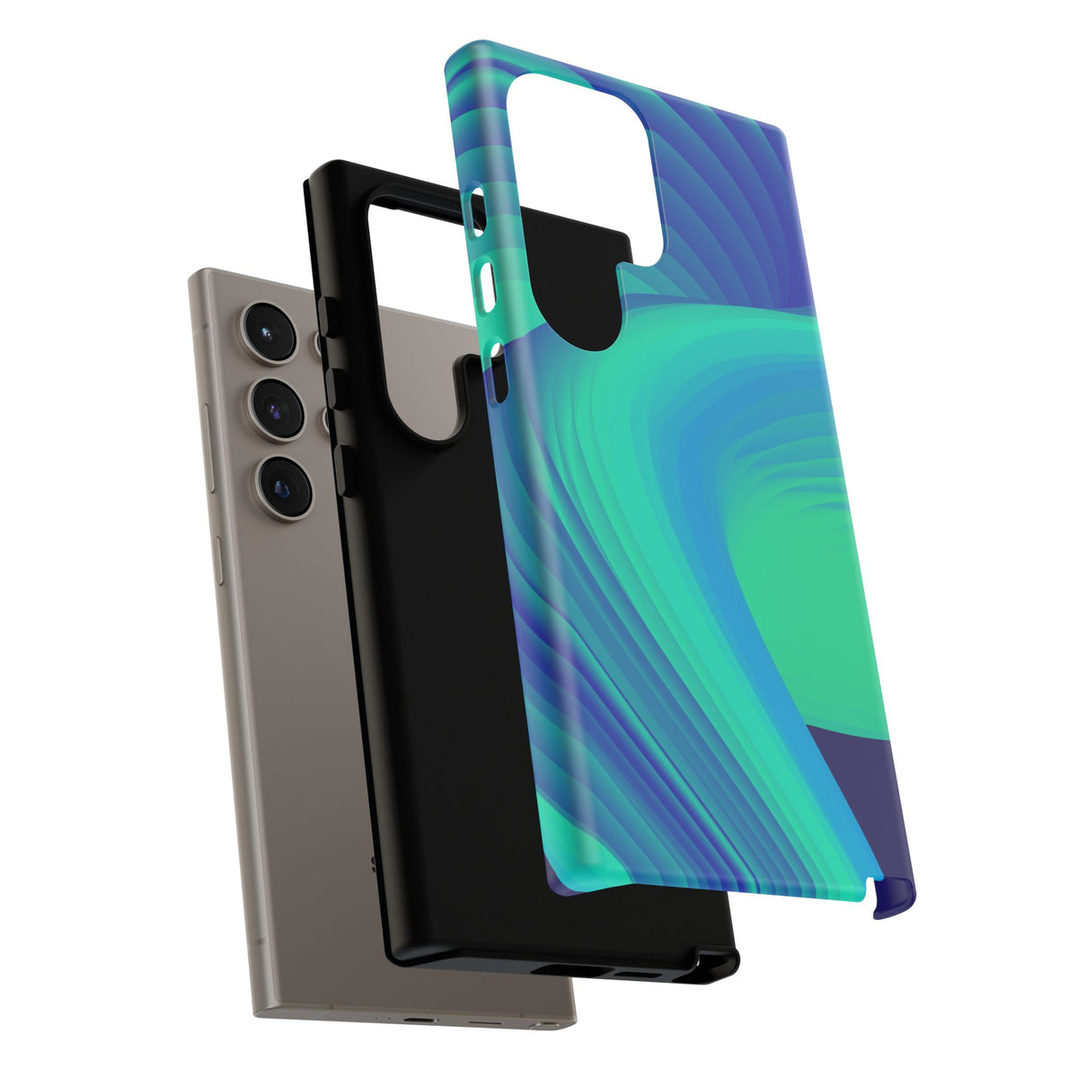Phone Case — Movimientos en Turquesa