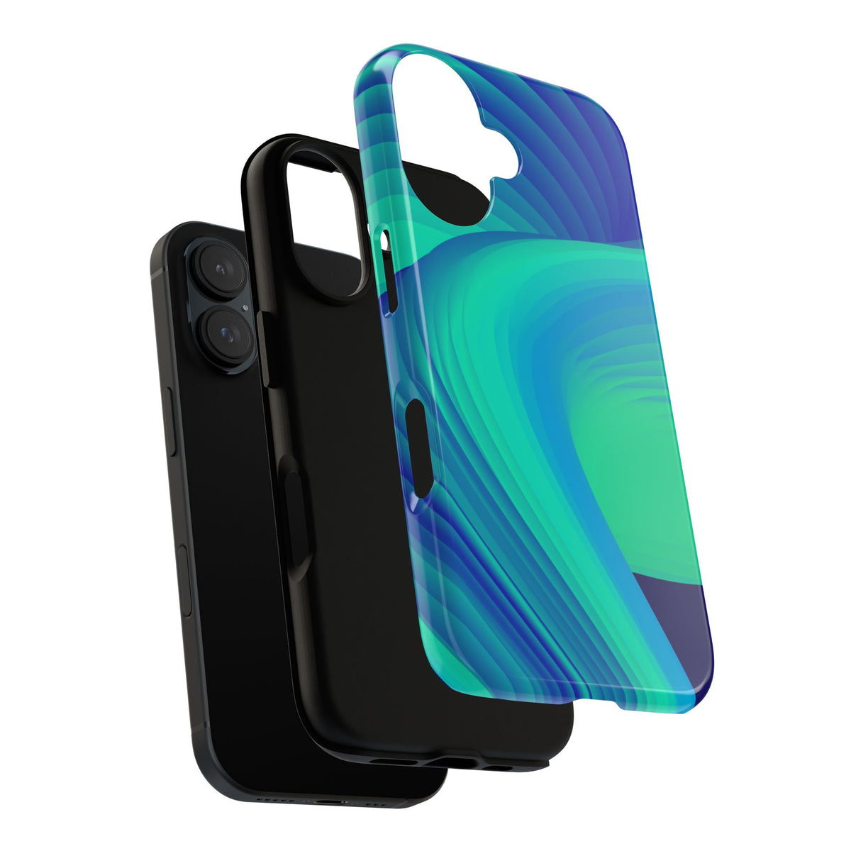 Phone Case — Movimientos en Turquesa