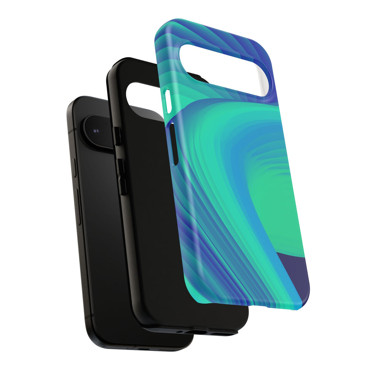 Phone Case — Movimientos en Turquesa