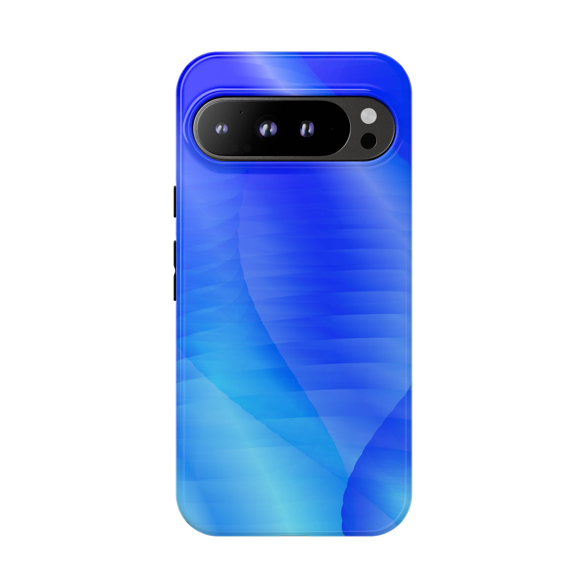Phone Case — Blue Abstract Wave Tough Phone Case