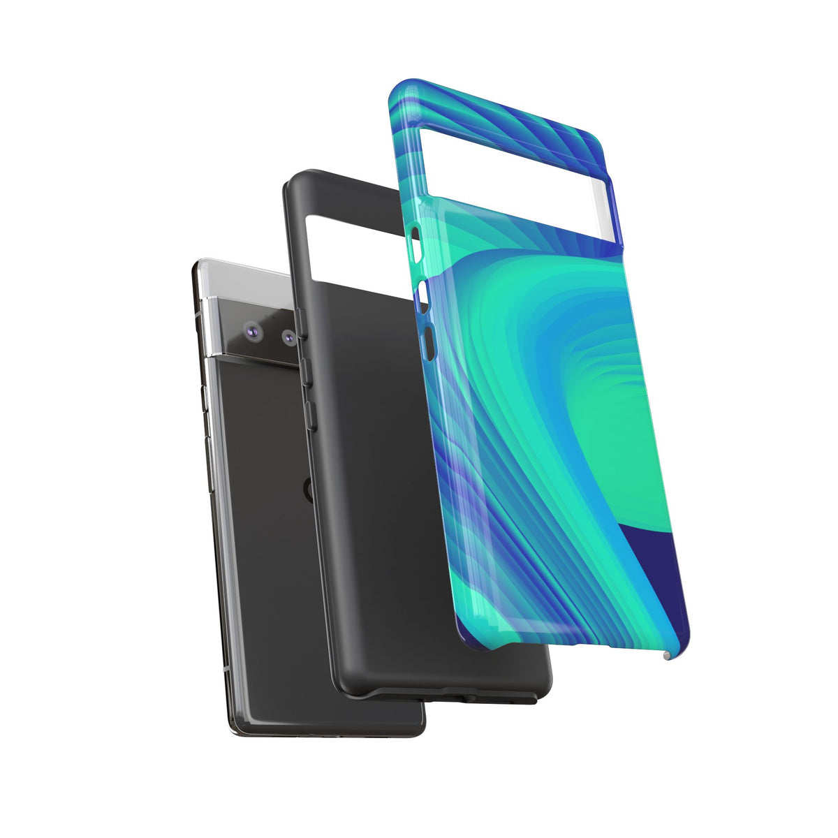 Phone Case — Movimientos en Turquesa