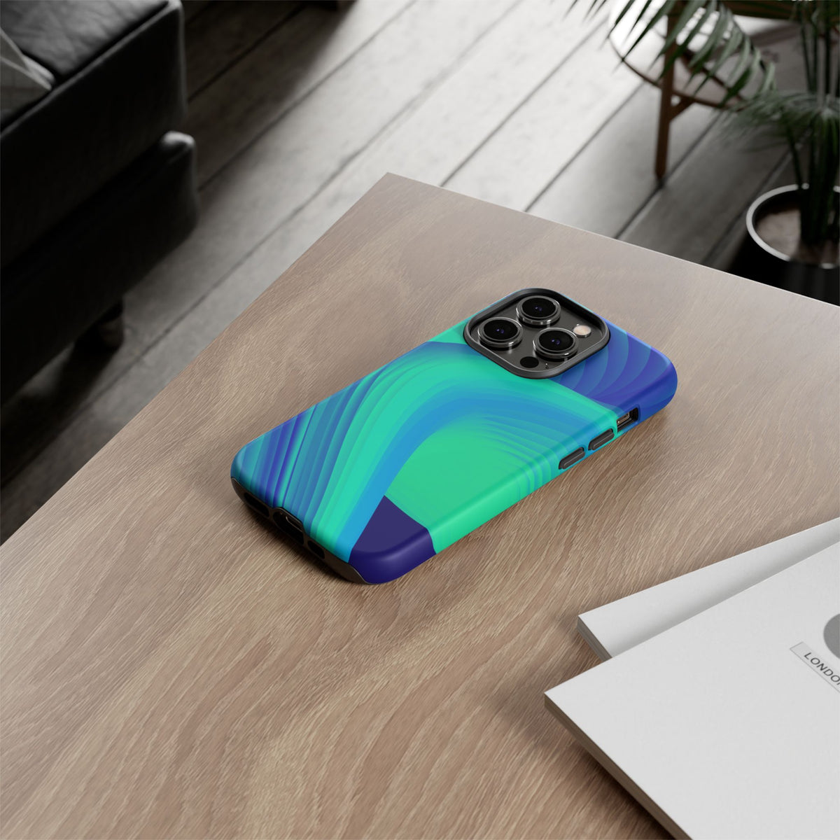 Phone Case — Movimientos en Turquesa