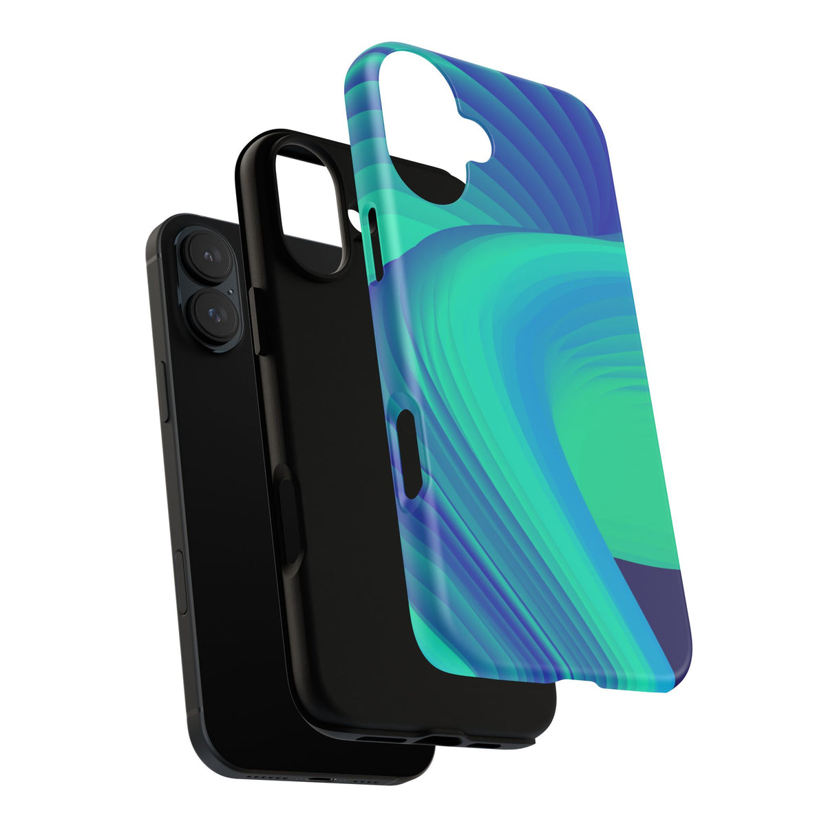 Phone Case — Movimientos en Turquesa