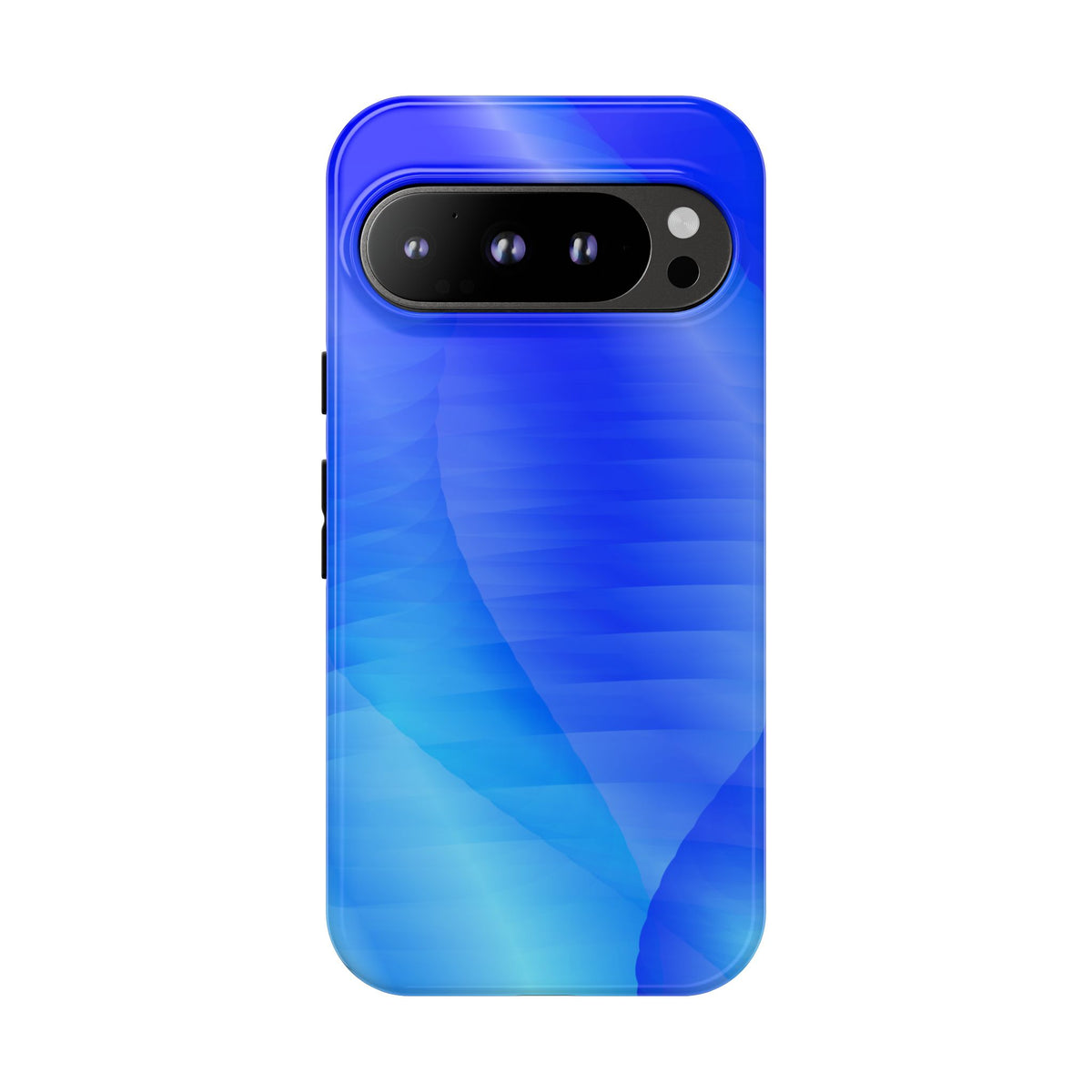 Phone Case — Blue Abstract Wave Tough Phone Case